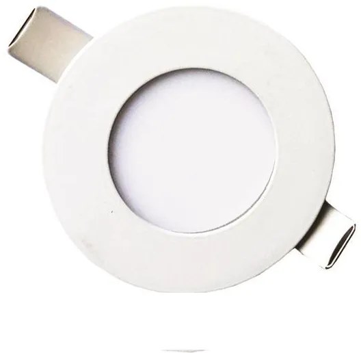 ΦΩΤΙΣΤΙΚΟ ΧΩΝΕΥΤΟ LED SLIM Φ85 3W 6500K ΛΕΥΚΟ PLUS 145-68600