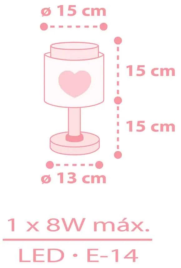 Baby Dreams Pink επιτραπέζιο φωτιστικό (76011[S]) - 76011S
