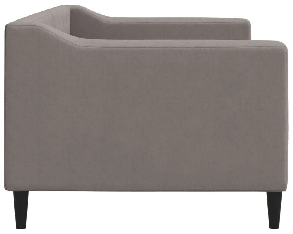 vidaXL Καναπές Κρεβάτι Taupe 80 x 200 εκ. Υφασμάτινος