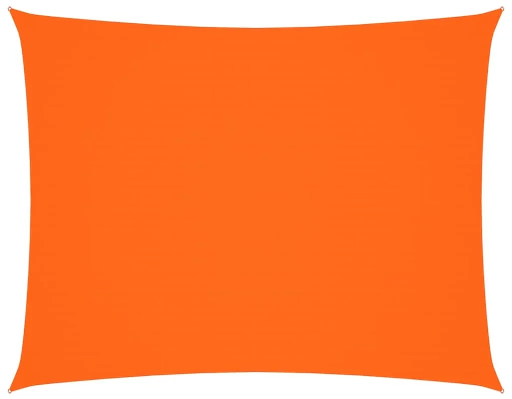 vidaXL Πανί Σκίασης Ορθογώνιο Πορτοκαλί 3,5 x 4,5 μ. από Ύφασμα Oxford