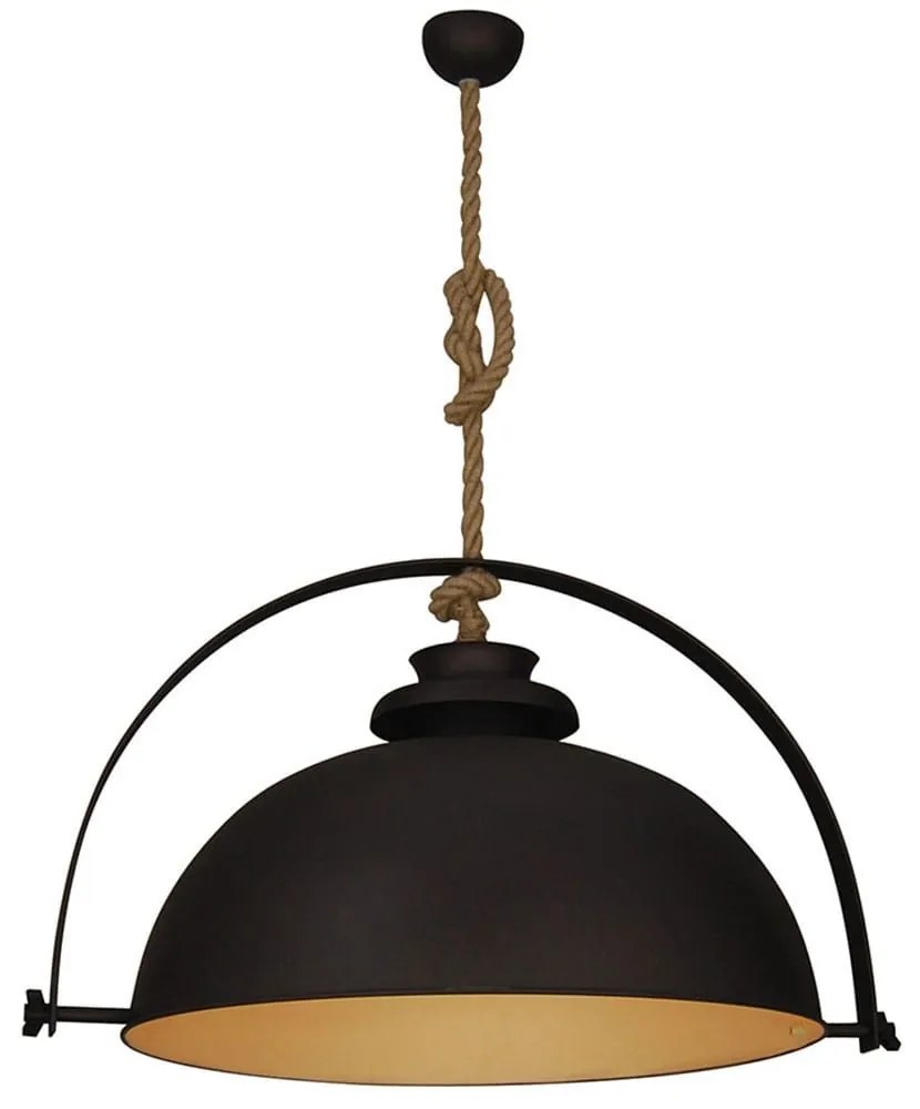 Φωτιστικό Οροφής Κρεμαστό HL-211S-1P60 Omaha Brown Rusty Homelighting Metal