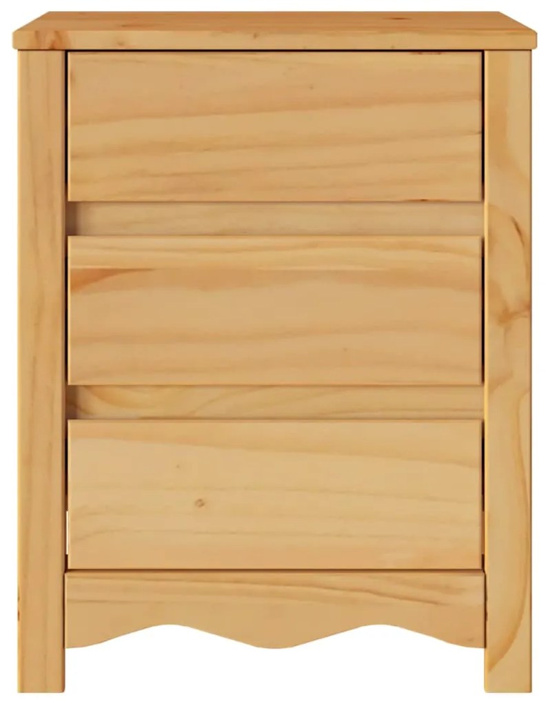 vidaXL Τραπεζάκι σαλονιού με συρτάρι Drammen Δρυς 45 x 35 x 56 εκ.