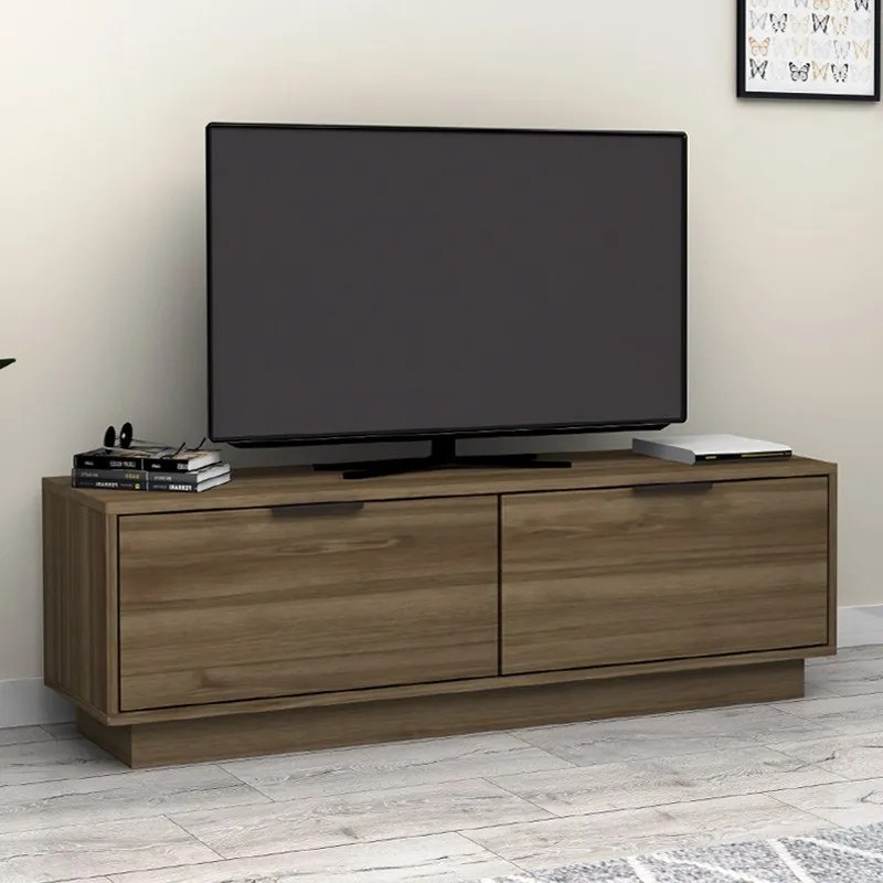 Megapap Έπιπλο Τηλεόρασης Lisa Καρυδί 140x35x43cm.