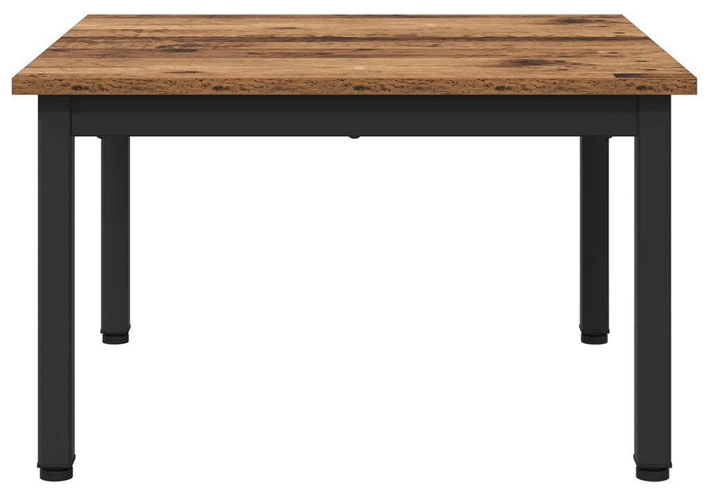 vidaXL Τραπεζάκι σαλονιού Παλιό ξύλο 60 x 60 x 36 cm