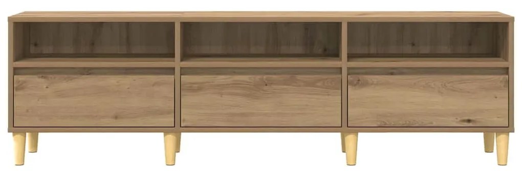 vidaXL Ντουλάπι TV artisan δρυς 150 x 30 x 45 εκ Επεξεργασμένο ξύλο