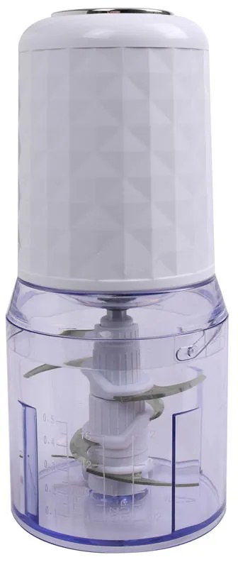Primo PRFC-40275 Πολυκόπτης 3πλό Mαχαίρι 500W Λευκό-Chrome