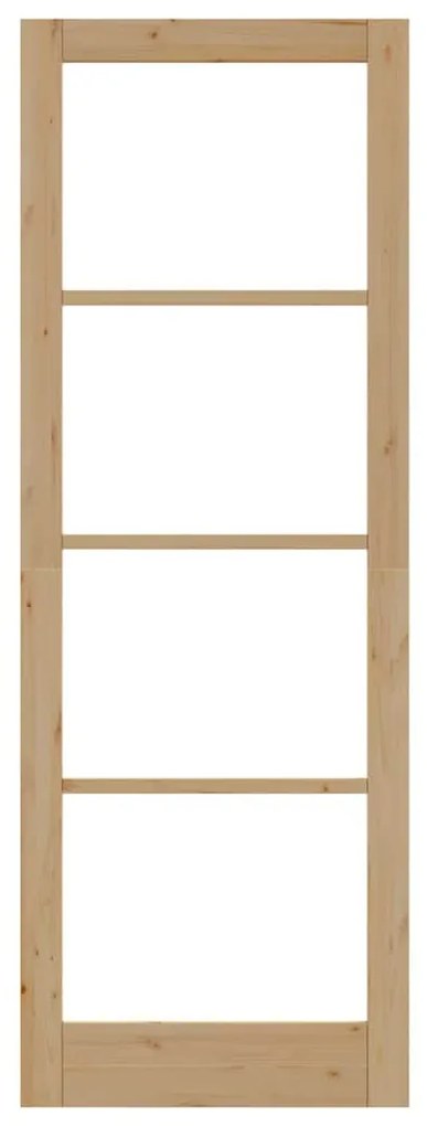 vidaXL Εσωτερική Πόρτα ORKDAL Καφέ 83 x 232 εκ.