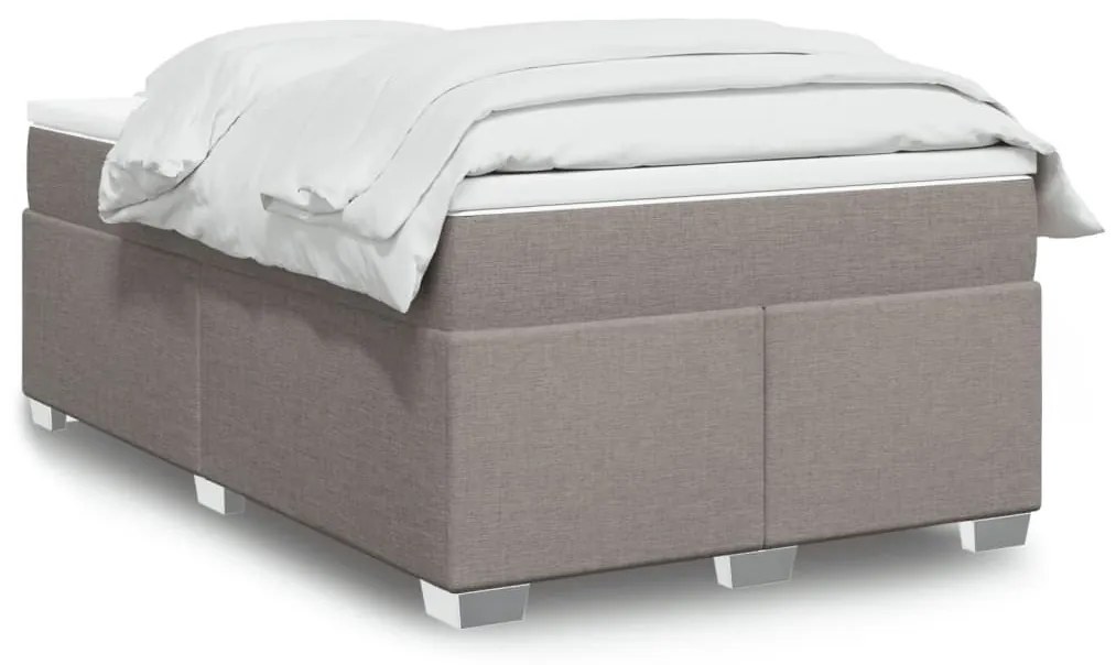 ΚΡΕΒΑΤΙ BOXSPRING ΜΕ ΣΤΡΩΜΑ TAUPE 120X200 ΕΚ. ΥΦΑΣΜΑΤΙΝΟ 3285127