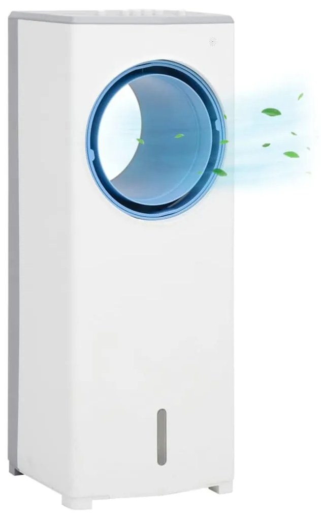 vidaXL Air Cooler Φορητό 3 σε 1 Άσπρο 264 x 255 x 680 εκ. 80 W