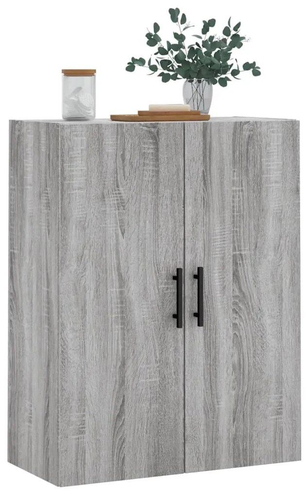 vidaXL Ντουλάπι Τοίχου Γκρι Sonoma 69,5 x 34 x 90 εκ.