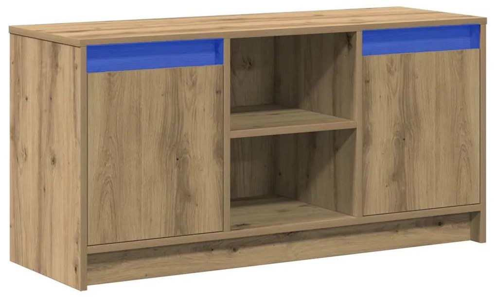 vidaXL Ντουλάπι TV Καφέ 100 x 34 x 50 εκ Επεξεργασμένο ξύλο