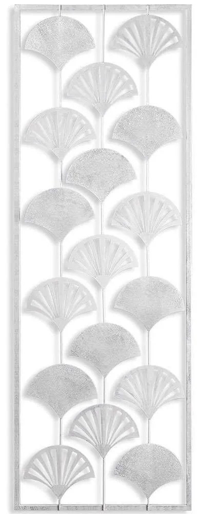 Διακοσμητικό Τοίχου Fan 930DYU1211 32x90cm White Wallity Μέταλλο