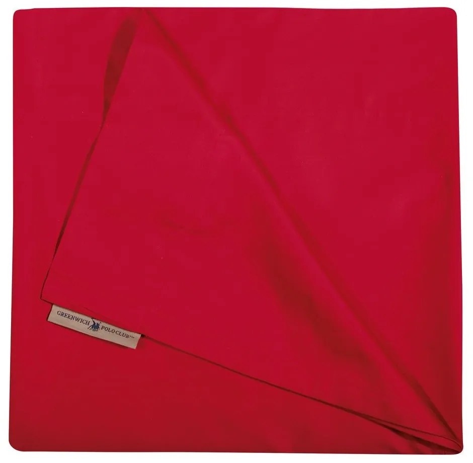 Σεντόνι 2260 Red Greenwich Polo Club King Size 270x280cm 100% Cotton Satin
