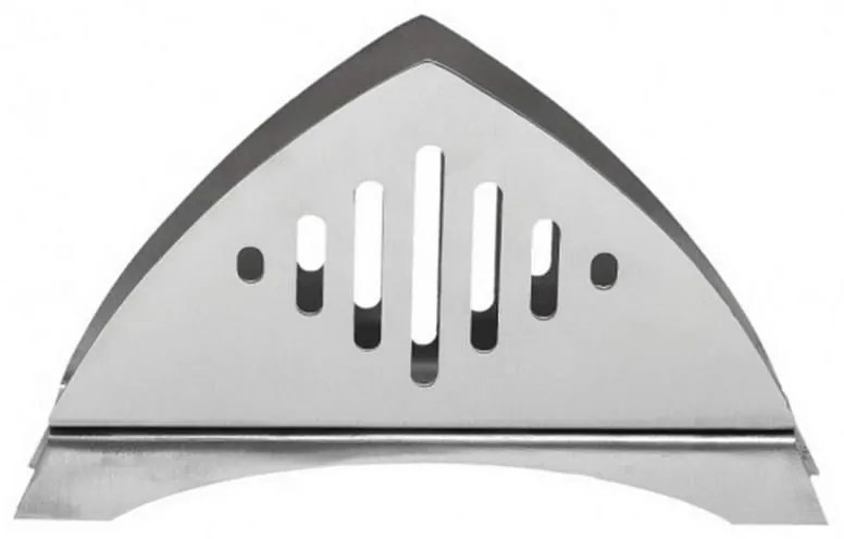 Χαρτοπετσετοθήκη Τριγωνική JD22107003 18x11cm Inox Max Home Stainless Steel