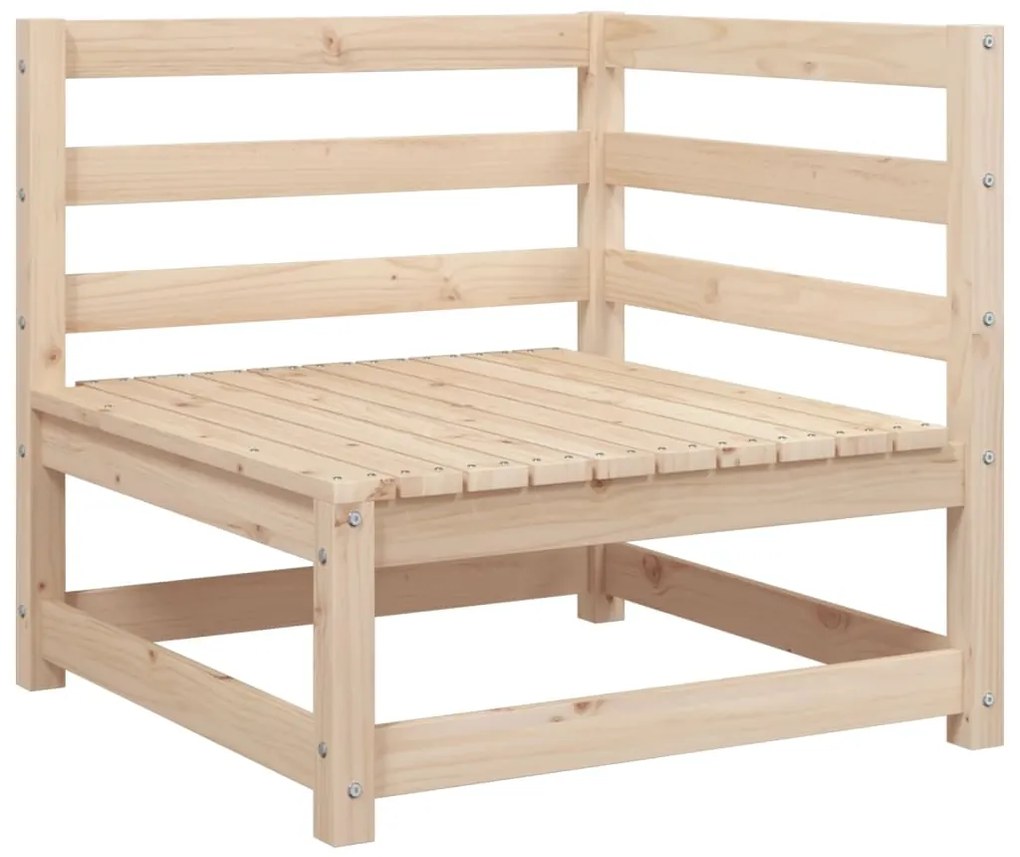 vidaXL Σετ Σαλόνι Κήπου 8 Τεμαχίων από Μασίφ Ξύλο Πεύκου