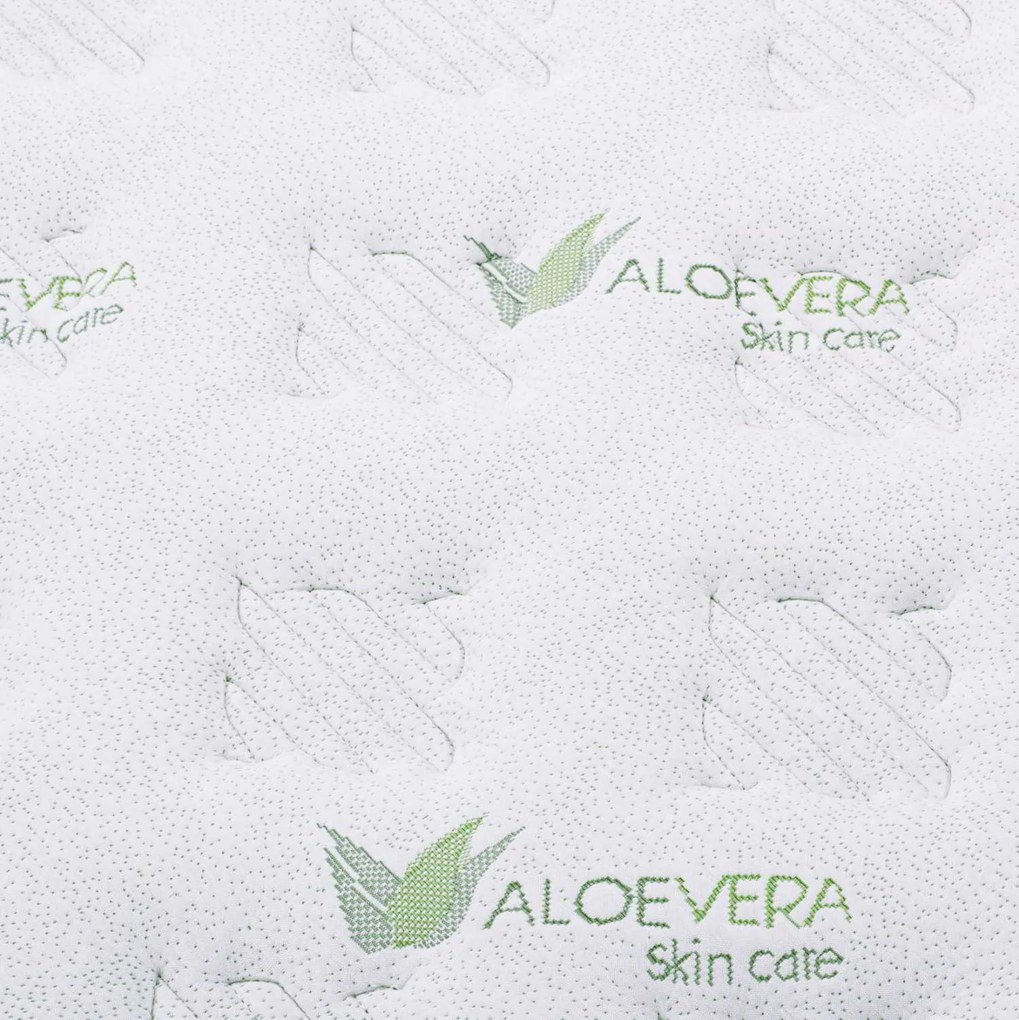 ΣΤΡΩΜΑ CONTINUOUS SPRING ΑΝΩΣΤΡΩΜΑ ALOE VERA 110X190 HM372.12 ΜΟΝΗΣ ΟΨΗΣ