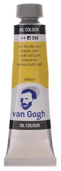 Talens van gogh χρώμα λαδιού 268 azo lemon yellow light 200ml