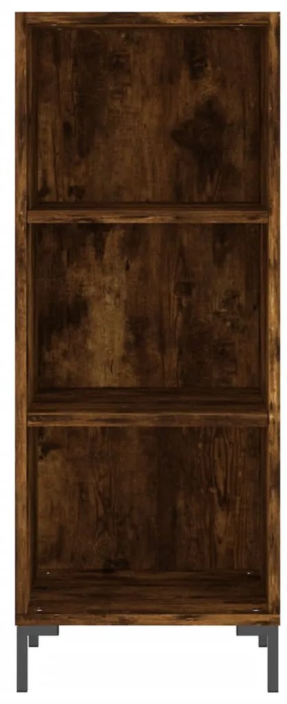 vidaXL Ντουλάπι Καπνιστή δρυς 34,5x34x180 εκ. από Επεξεργασμένο Ξύλο