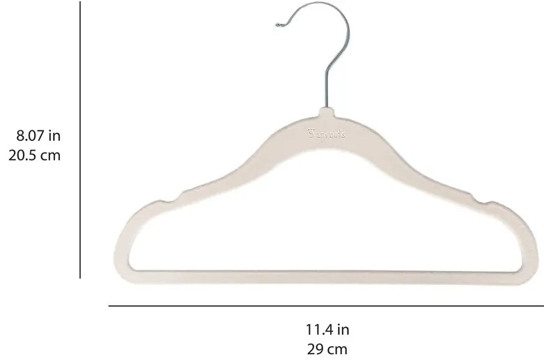 3Sprouts Παιδικές κρεμάστρες Αντιολισθητικές (σετ 15τμχ) MIX