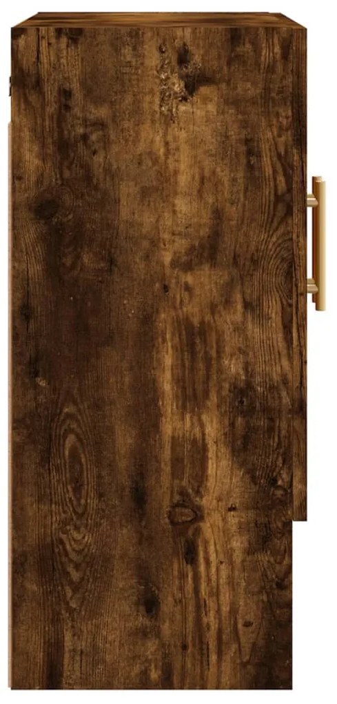 vidaXL Ντουλάπι Τοίχου Καπνιστή Δρυς 60x31x70 εκ. Επεξεργασμένο Ξύλο