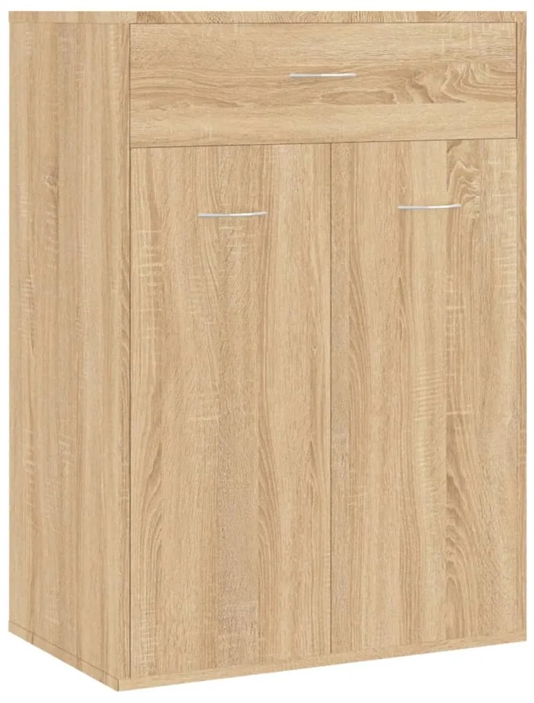 Παπουτσοθήκη Sonoma Δρυς 60 x 35 x 84 εκ. από Επεξ. Ξύλο 801074