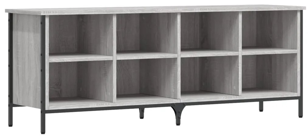 vidaXL Παπουτσοθήκη Γκρι Sonoma 131 x 35 x 50 εκ. από Επεξεργ. Ξύλο
