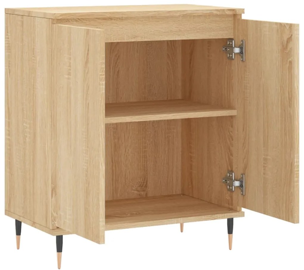 vidaXL Συρταριέρα Sonoma Δρυς 60x35x70 εκ. Επεξεργασμένο Ξύλο