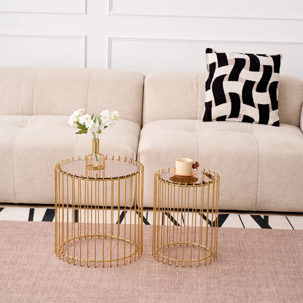 Τραπεζάκια σαλονιού Temporal Lite-Xruso