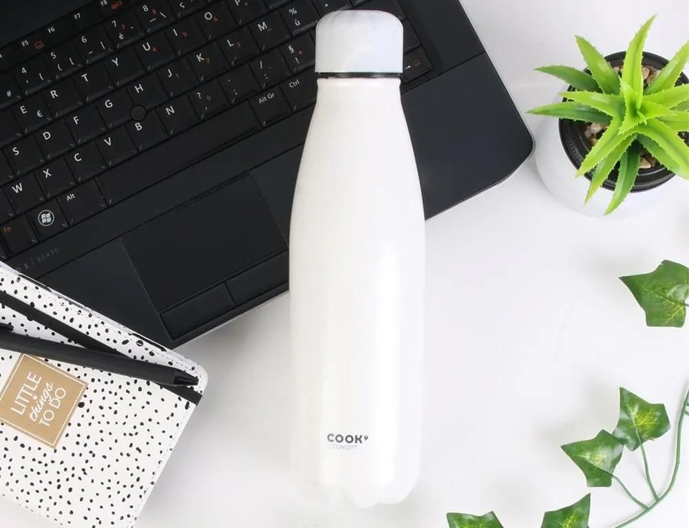 Mπουκάλι Θερμός Cook Concept - 500ml - Λευκό