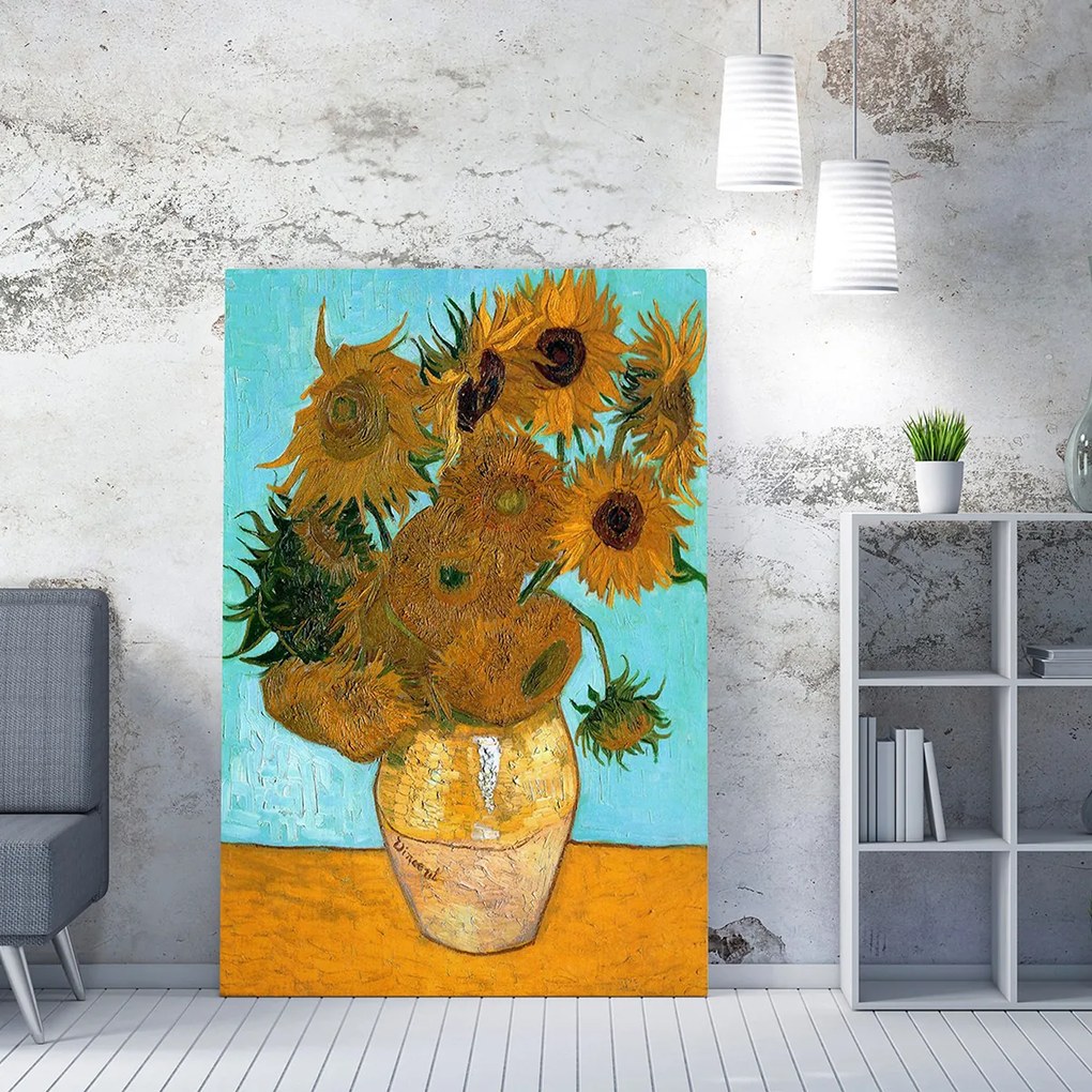 Πίνακας (50x70) A-G Vase With Twelve Sunflowers Van Gogh 265VGA1506