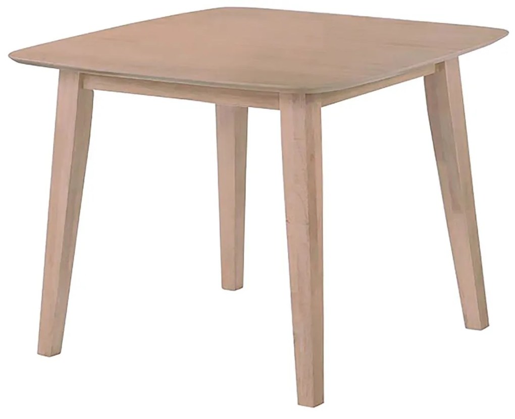 DOM Τραπέζι, Mdf Απόχρωση Oak 80x80x74cm