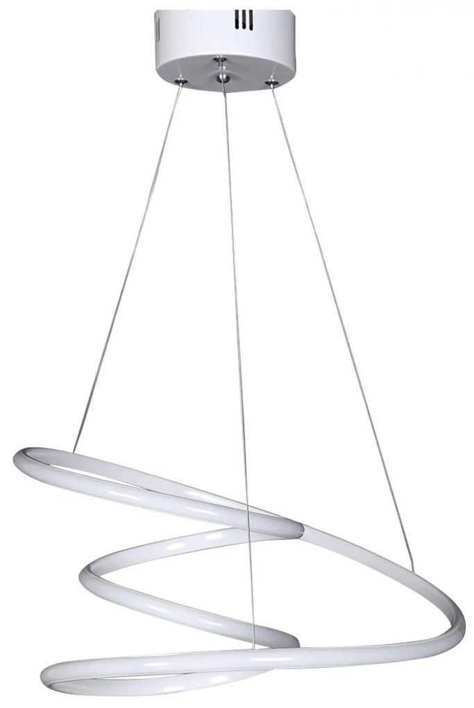 Φωτιστικό Οροφής LED C7521.01 σε Λευκό 52x66 εκ. 52x52x66 εκ.
