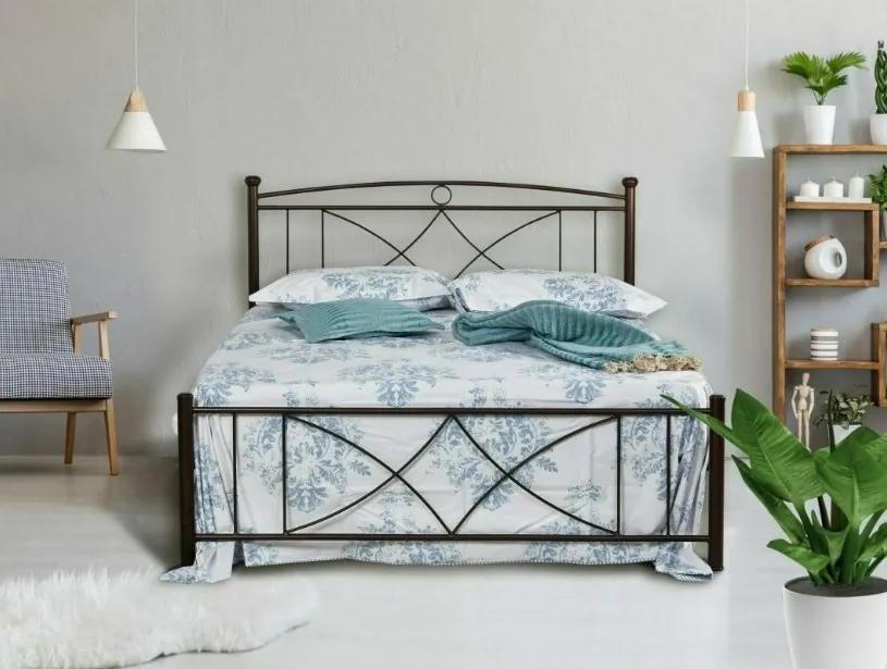 Κρεβάτι Ν16 για στρώμα 140χ190 διπλό με επιλογή χρώματος