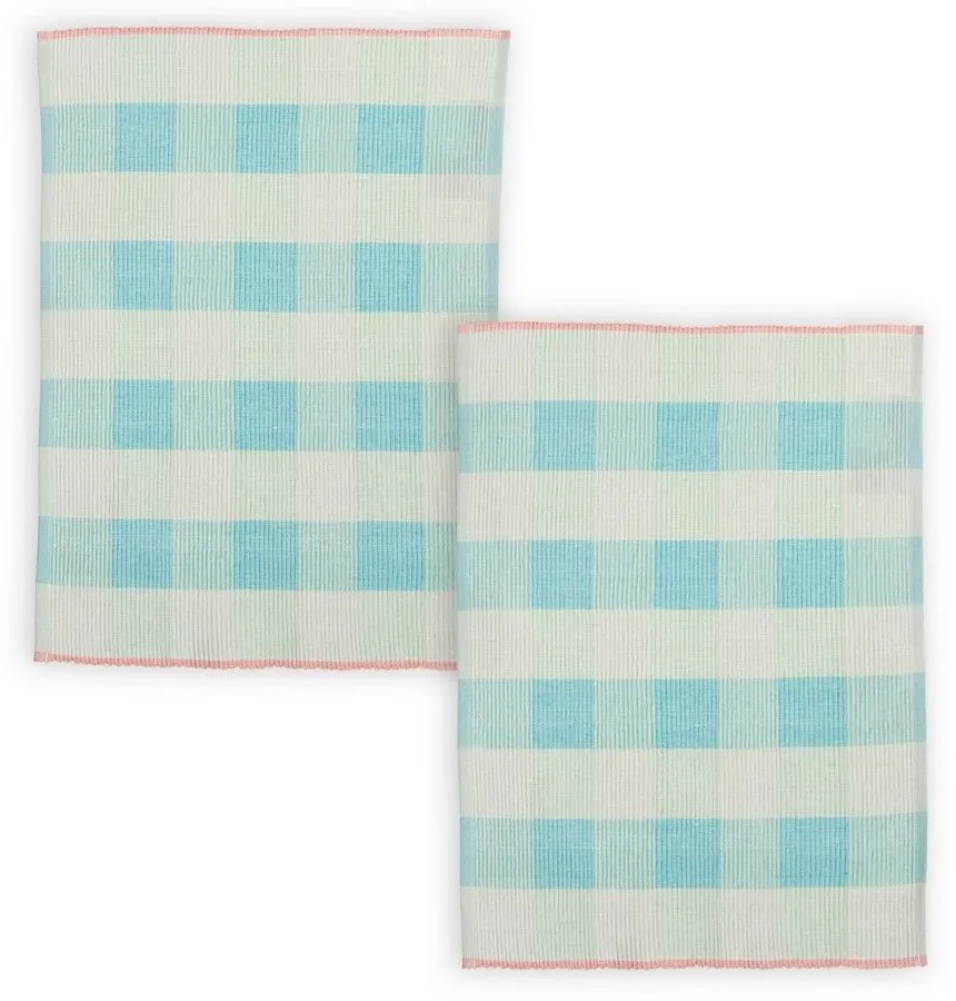Σουπλά Change (Σετ 2τμχ) 33X48 Petrol Nef-Nef Homeware 33x48cm 100% Βαμβάκι