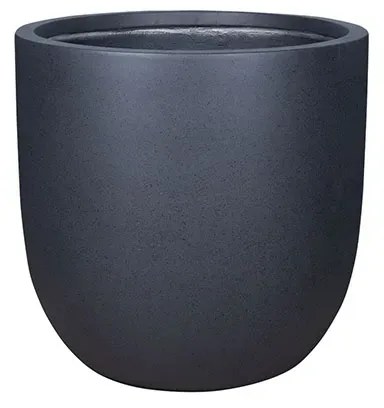 MarHome ΚΑΣΠΩ FIBERCLAY 2XLARGE ΜΑΥΡΟ ΣΤΡΟΓΓΥΛΟ - Φ54x51cm 06-94797-2XL