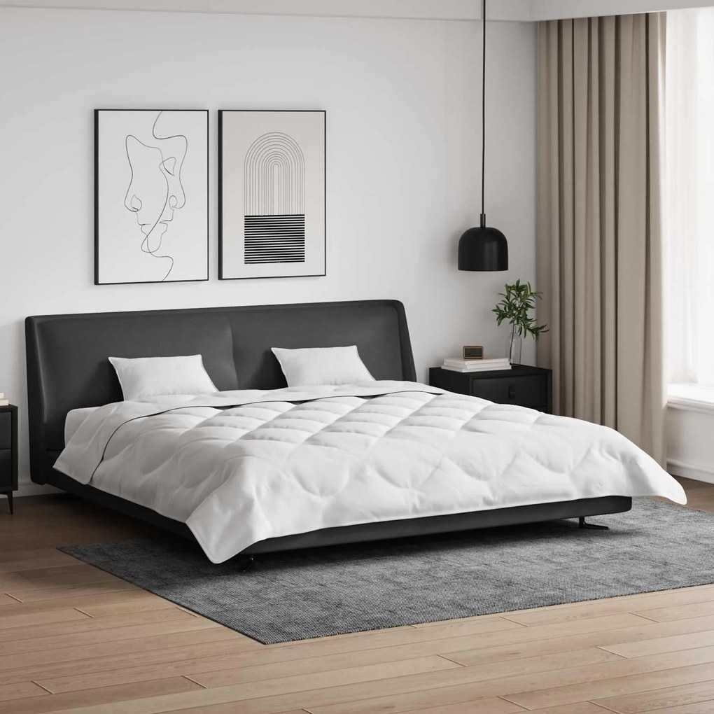 Πάπλωμα με μαξιλάρι 3 pcs Λευκό Μικροΐνες