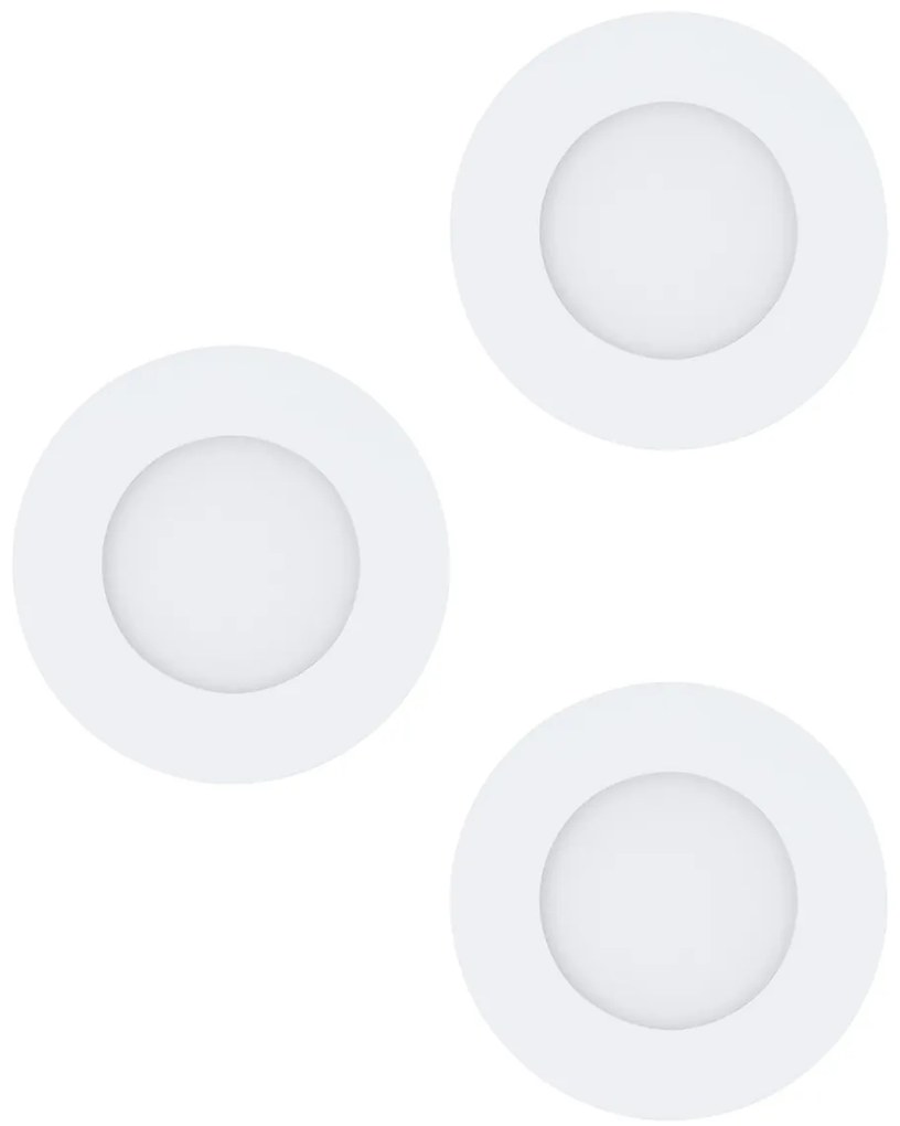 Φωτιστικό Χωνευτό Eglo 98633 FUEVA 1 Λευκό (White) 3000K