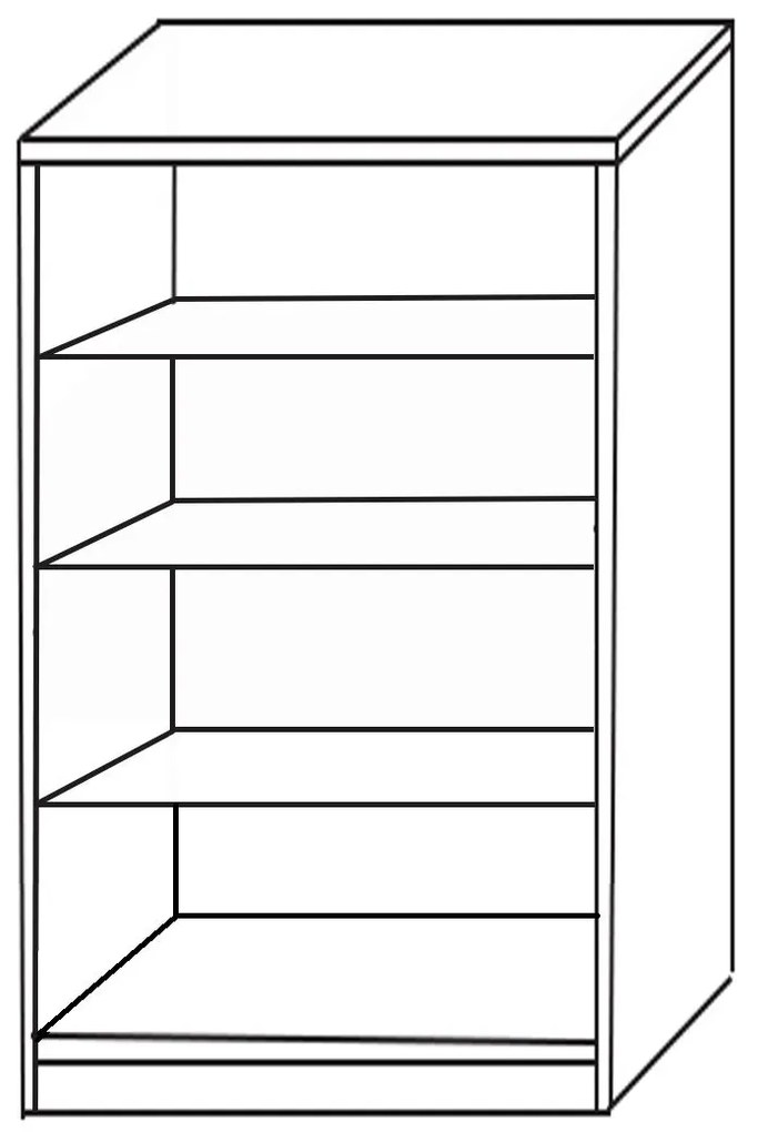 Συρταριέρα OCOLA Φυσικό Μελαμίνη 60x40x80cm - 14370011 - 14370011