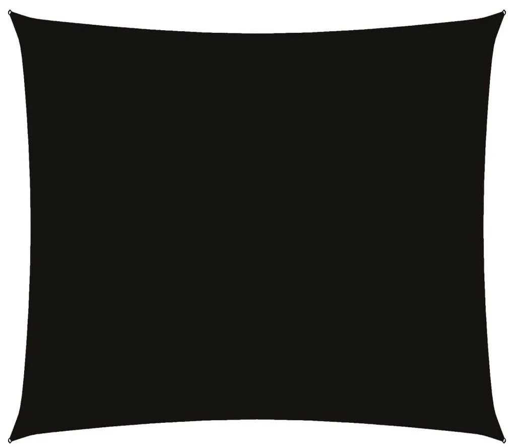 vidaXL Πανί Σκίασης Ορθογώνιο Μαύρο 2 x 2,5 μ. από Ύφασμα Oxford