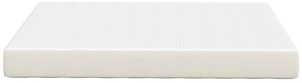 vidaXL Στρώμα Κρεβατιού με στρώμα Κρεμ 160 x 200 cm ύφασμα