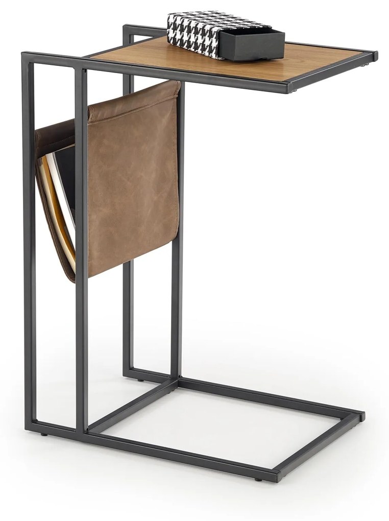 COMPACT c. table golden oak / black DIOMMI V-CH-COMPACT-LAW