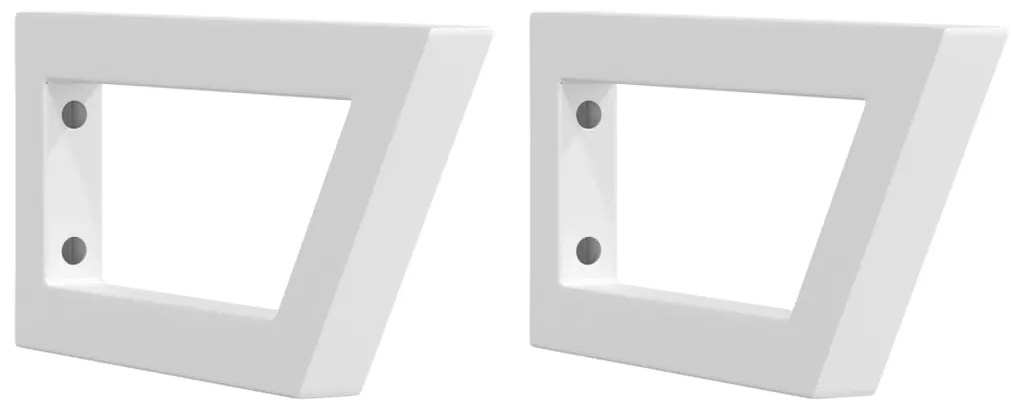 vidaXL Ράφι Νιπτήρα Τοίχου από Ατσάλι / Μασίφ Ξύλο Δρυός