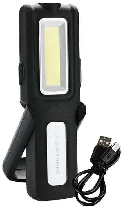 Workshop flashlight Superfire G12, 566lm, USB