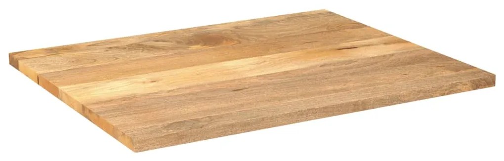 vidaXL Επιφάνεια Τραπεζιού Ορθογώνια 100x80x3,8 εκ. Μασίφ Ξύλο Μάνγκο
