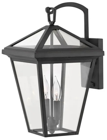 Απλίκα Φωτιστικό Τοίχου 2xE14 Μαύρο IP44  46cm  Alford Place QN-ALFORD-PLACE2-M-MB Quintiesse Elstead Lighting-QN-ALFORD-PLACE2- QN-ALFORD-PLACE2-M-MB