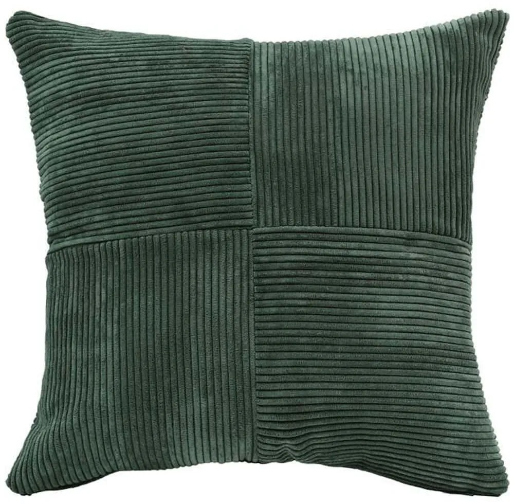 Μαξιλάρι Διακοσμητικό (Με Γέμιση) Parallel 374-225-506 Green 43X43 Ύφασμα