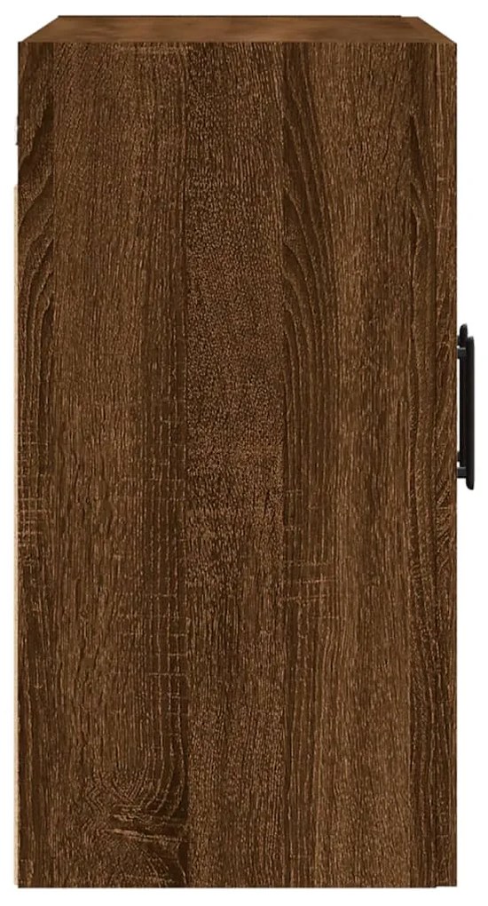 vidaXL Ντουλάπι Τοίχου Καφέ Δρυς 60 x 31 x 60 εκ. Επεξεργασμένο Ξύλο