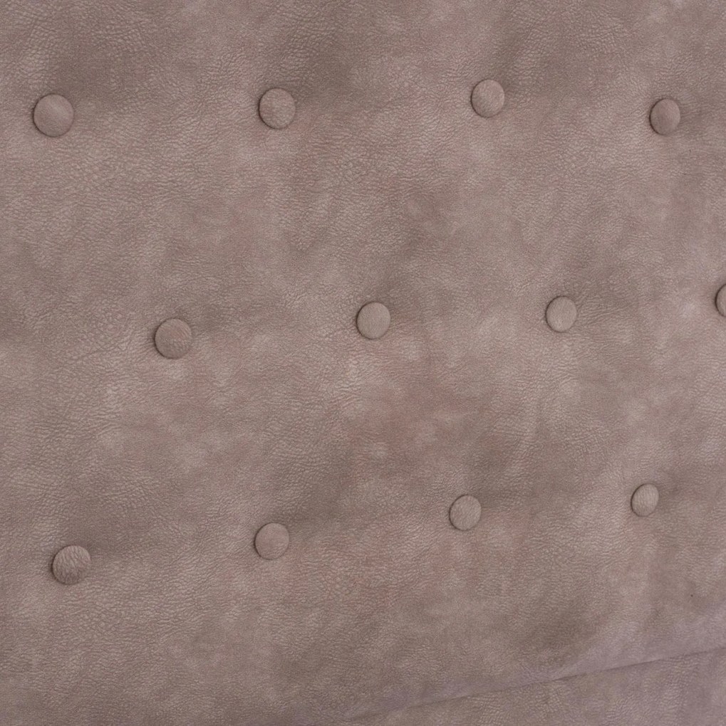 Επενδυμένο Κρεβάτι MALENA Ημίδιπλο Nubuck Μπέζ 120x200 εκ. 120x205x125 εκ.