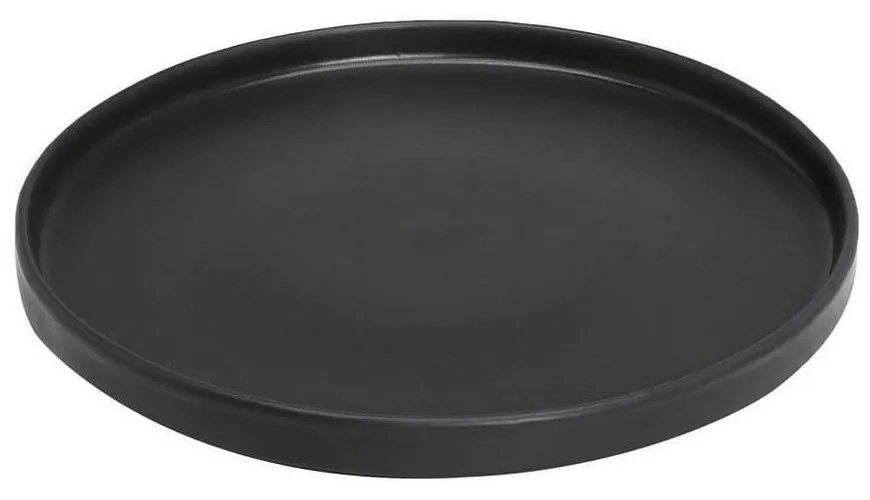 Πιάτο Πορσελάνινο Terra Matt Step Ρηχό Σετ 6 τμχ Tlm132K6 Φ21cm Black Espiel Porcelain