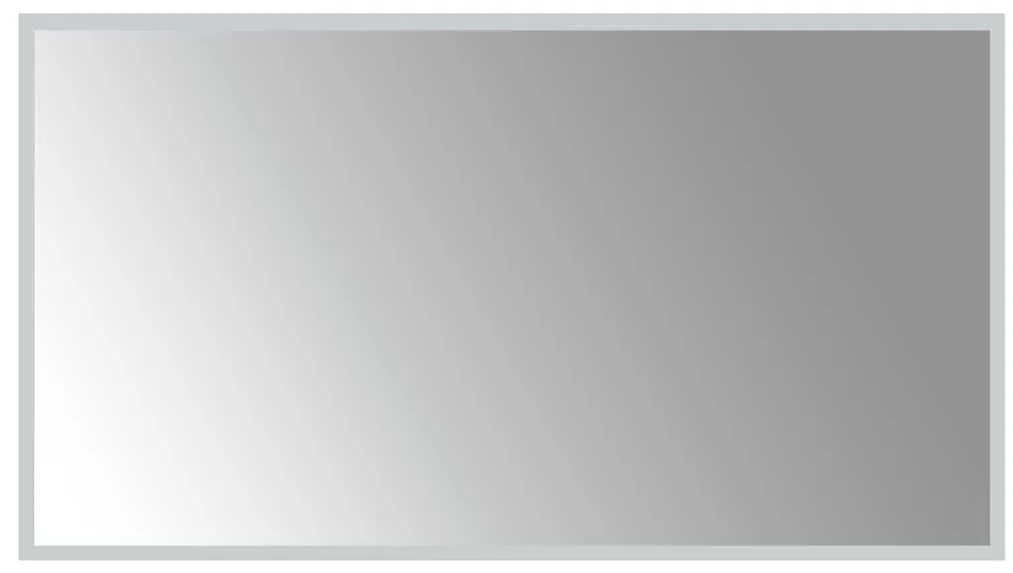 vidaXL Καθρέφτης Μπάνιου με LED 90x50 εκ.